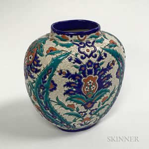 Art Deco RV Larouch Ceramic Vase