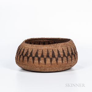 Small California Polychrome Basket