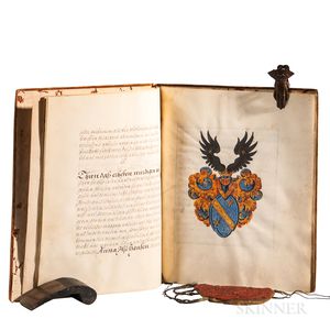 Leopold I, Holy Roman Emperor (1640-1705) Signed Patent of Nobility, 5 May 1702.