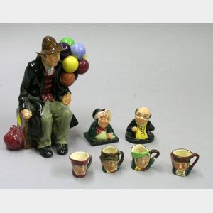 Seven Assorted Royal Doulton Items