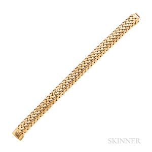 Tiffany & Co. 18kt Gold "Vannerie" Bracelet