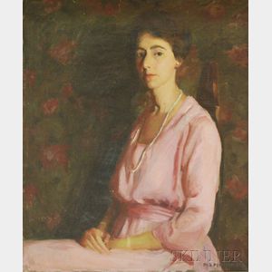 Marguerite Stuber Pearson (American, 1898-1978) Portrait of a Woman.