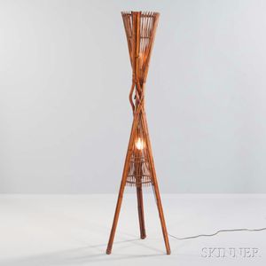 Bamboo Torchiere