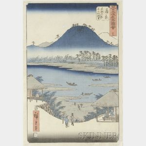 Hiroshige: Kambara