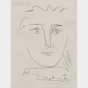 Pablo Picasso (Spanish, 1881-1973) L'age de soleil (pour Robie)