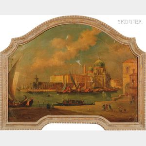 Manner of Canaletto (Italian, 1697-1768) A Venetian Scene