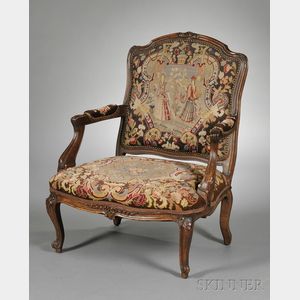 Tapestry Upholstered Armchair