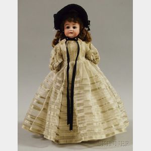 Early Simon Halbig Bisque Shoulder Head Doll