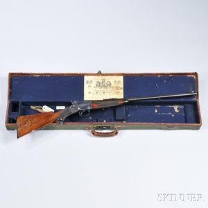 Watson Brothers Martini-action Single-shot Rifle with Maker's Case