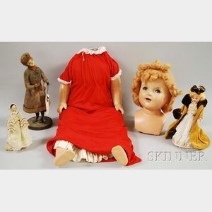 Four Miscellaneous Dolls