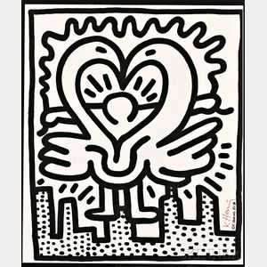 Keith Haring (American, 1958-1990) The Kutztown Connection