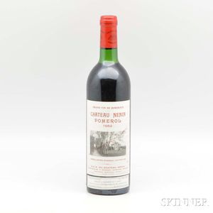 Chateau Nenin 1982, 1 bottle