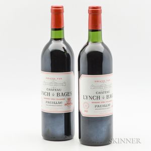 Chateau Lynch Bages 1982, 2 bottles