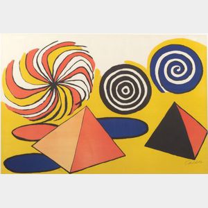 Alexander Calder (American, 1898-1976) Pyramids and Spirals