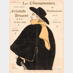 After Henri de Toulouse-Lautrec (French, 1864-1901) Les Chansonniers de Montmartre /A Magazine