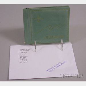 1964/1965 Season Boston Celtics Autograph Book