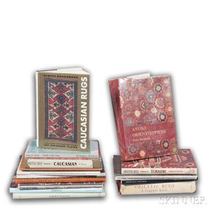 Eighteen Rug Books and Catalogs