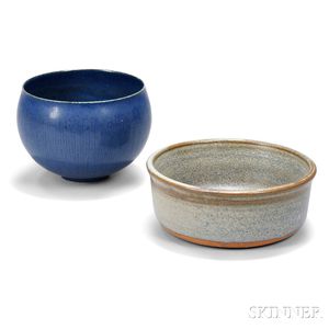 Saxbo Pottery Cup and William Wyman (1922-1980) Bowl