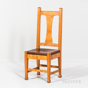 Roycroft Arts and Crafts Side Chair