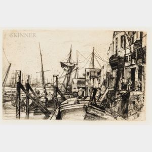 James Abbott McNeill Whistler (American, 1834-1903) Limehouse