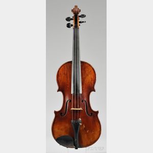 Markneukirchen Violin, Wilhelm Durrschmidt, c. 1920