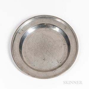John Skinner Pewter Plate