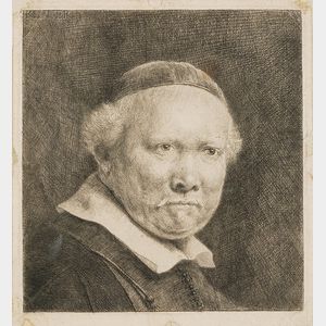 Rembrandt van Rijn (Dutch, 1606-1669) Lieven Willemsz. van Coppenol, Writing Master: the Larger Plate