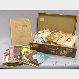 Collection of 20th Century American and European Travel Related Ephemera and Collectibles