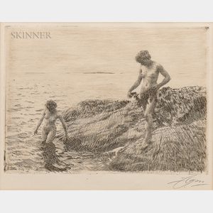 Anders Zorn (Swedish, 1860-1920) Seaward Skerries