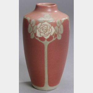 Rookwood Arts and Crafts Pottery Vellum Vase