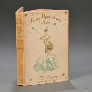 Travers, Pamela Lyndon (1899-1996) Mary Poppins Comes Back , Inscribed Copy.