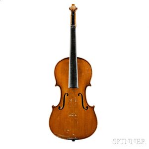 German Violin, Ernst Reinhold Schmidt Workshop, Markneukirchen, c. 1920