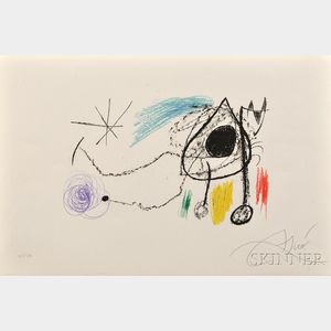 Joan Miró (Spanish, 1893-1983) Sobreteixims I Escultures