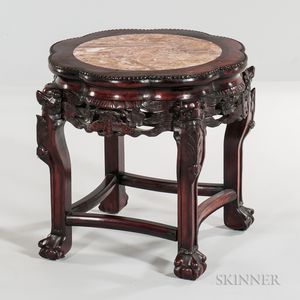 Marble-top Stool