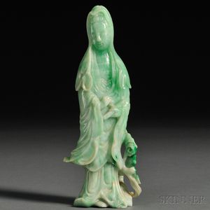 Jadeite Figure of Guanyin
