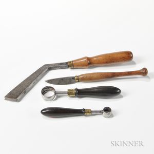 Four Bookbinding Tools