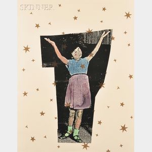 Lois Lane (American, b. 1948) Untitled (Girl with Stars)