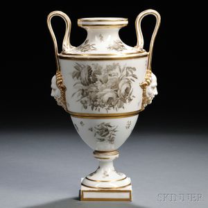 Two-handled Porcelain Vase