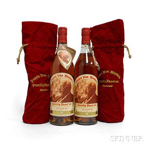 Pappy Van Winkle Family Reserve Bourbon 20 Years Old, 2 750ml bottles