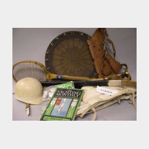 Collection of Vintage Sports Equipment
