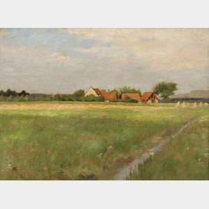 Robert Reid (American, 1862-1929) French Landscape