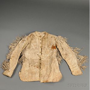 Frontiersman-style Buckskin Jacket