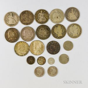 Twenty American Coins