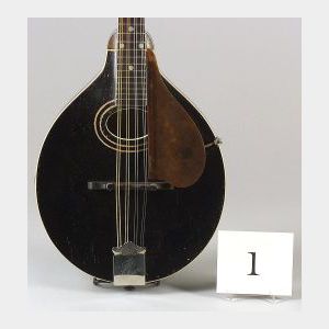 American Mandolin, Gibson Mandolin-Guitar Company, Kalamazoo, 1924, Model A-2