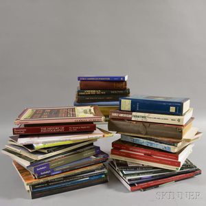 Group of American Furniture and Decorative Arts Reference Books and Auction Catalogs