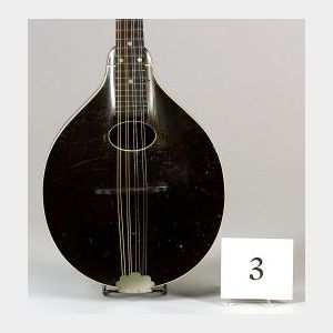 American Mandolin, Gibson Mandolin-Guitar Company, Kalamazoo, 1929, Model A-0