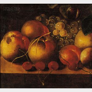 Dutch School, 17th Century Style Still Life with Fruit