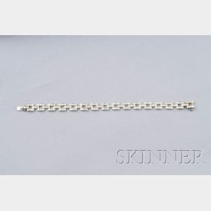 18kt White Gold and Diamond Bracelet