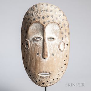 Lega Carved Wood Mask