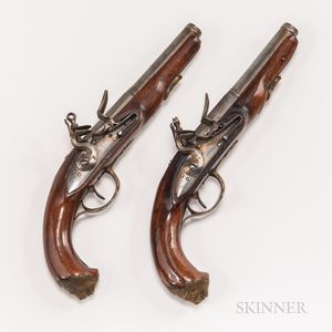 Pair of European Flintlock Pistols